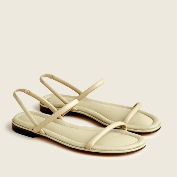 J crew menorca padded slingback sandals faded pistachio - Picture 1 of 3